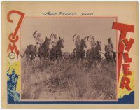 7c930 TOM TYLER LC '40s stock lobby card with Native American Indians on horses!
