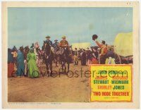 7c945 TWO RODE TOGETHER LC '61 John Ford directed, James Stewart & Richard Widmark welcomed!
