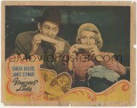 7c959 VIVACIOUS LADY LC '38 Ginger Rogers & James Stewart eating corn, directed by George Stevens!
