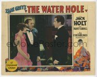 7c966 WATER HOLE LC '28 Zane Grey, Jack Holt holds Nancy Carroll & glares at John Boles, lost film!