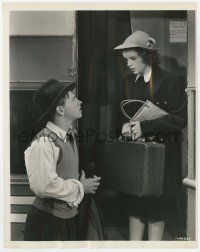 7d146 BABES IN ARMS 8x10 still '39 Mickey Rooney pleads with Judy Garland to not leave town!