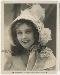 7d167 BETTY BRONSON 8x10 still '25 smiling portrait in costume from The Golden Princess, lost film