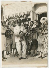 7d177 BIG BROADCAST OF 1936 7.25x10.25 still '36 Bill Bojangles Robinson surrounded by ladies!