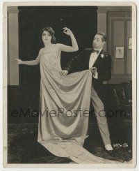 7d192 BLIND WIVES deluxe 8x10 still '20 c/u of tailor fitting unhappy Estelle Taylor for a dress!