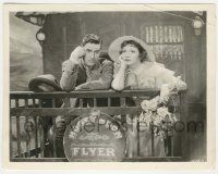 7d391 GILDED LILY 8x10.25 still '35 Claudette Colbert & Ray Milland sad on the Honeymoon Flyer!