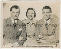 7d412 GOOSE & THE GANDER 8x10 still '35 Kay Francis arm-in-arm with Ralph Forbes & George Brent!