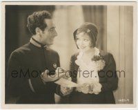 7d444 HER WEDDING NIGHT 8x10 key book still '30 wonderful image of Clara Bow in great outfit!