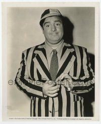 7d446 HERE COME THE CO-EDS 8x10 still '45 c/u of Lou Costello in wacky college outfit & beanie!