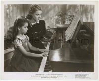 7d488 INTERMEZZO 8.25x10 still '39 Ingrid Bergman gives piano lessons to young Ann E. Todd!