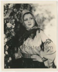 7d496 IRENE RICH 8x10 still '30s great waist-high portrait with her hand on hip by Elmer Fryer!