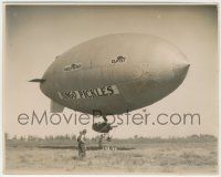 7d523 JUST OUT OF COLLEGE 8x10 still '20 Goodyear Pony blimp advertising Bingo Pickles, lost film!