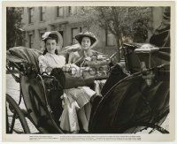 7d580 LIFE WITH FATHER 8.25x10 still '47 young Elizabeth Taylor & Zasu Pitts smiling in carriage!