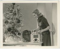 7d596 LOVE IN A BUNGALOW 8x10 still '37 pretty Nan Grey prepares for Christmas by Ed Estabrook!
