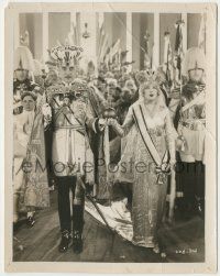 7d643 MERRY WIDOW 8x10.25 still '25 John Gilbert & Mae Murray getting married, Erich von Stroheim!