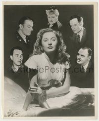 7d672 MY REPUTATION 8x10 still '46 great montage with Barbara Stanwyck & co-stars by Bert Six