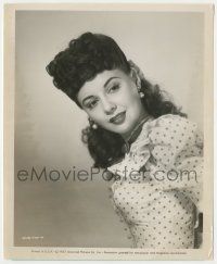 7d720 PAULA DREW 8.25x10 still '47 the delectable brunette actress the cowboys go crazy over!