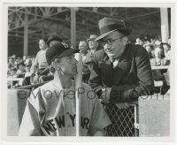 7d737 PRIDE OF THE YANKEES 8.25x10 still '42 Walter Brennan stares at Gary Cooper as Lou Gehrig!