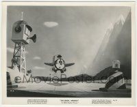 7d039 SALUDOS AMIGOS 8x10.25 still '43 Pedro the mail plane worried he won't land in time!