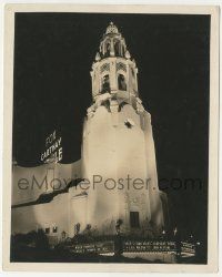 7d801 SEED deluxe 8x10 still '31 wonderful image of the world premiere Los Angeles theater at night