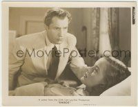 7d820 SHOCK 8x10.25 still '45 Vincent Price looks worried at Anabel Shaw in waking coma!