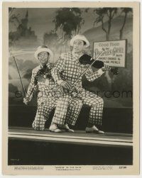 7d828 SINGIN' IN THE RAIN 8x10.25 still '52 Gene Kelly & Donald O'Connor back in vaudeville days!