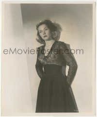 7d984 WOMAN'S SECRET 8x10 key book still '49 portrait of sexy Gloria Grahame in lace by Bachrach!