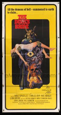 7f237 DEVIL'S BRIDE 3sh '68 wild art, the union of the beauty of woman and the demon of darkness!
