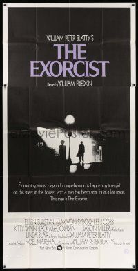7f253 EXORCIST int'l 3sh '74 William Friedkin, Von Sydow, horror classic from William Peter Blatty!