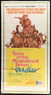 7f307 GUNS OF THE MAGNIFICENT SEVEN 3sh '69 they're back and they don't aim to please!