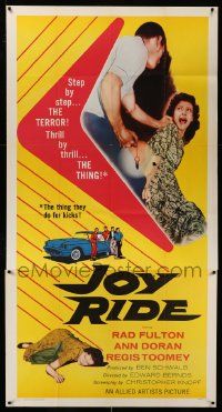 7f350 JOY RIDE 3sh '58 the thrill act that ends in terror, bad teens & fast cars!