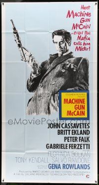 7f383 MACHINE GUN McCAIN int'l 3sh '70 art of John Cassavetes, even the Mafia calls him Mister!