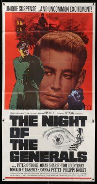 7f416 NIGHT OF THE GENERALS 3sh '67 WWII officer Peter O'Toole in a unique manhunt across Europe!