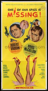 7f423 ONE OF OUR SPIES IS MISSING int'l 3sh '66 Robert Vaughn, David McCallum, The Man from UNCLE!
