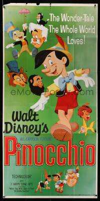 7f439 PINOCCHIO 3sh R62 Disney classic fantasy cartoon about a wooden boy who wants to be real!