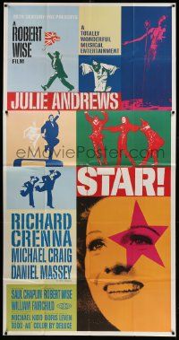 7f497 STAR 3sh '68 Julie Andrews, Richard Crenna, musical directed by Robert Wise!