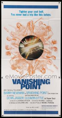 7f546 VANISHING POINT int'l 3sh '71 car chase cult classic, you never had a trip like this before!