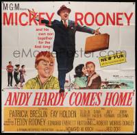 7f005 ANDY HARDY COMES HOME 6sh '58 Mickey Rooney & son Teddy together for the first time!