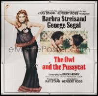 7f081 OWL & THE PUSSYCAT int'l 6sh '70 sexiest Barbra Streisand, no longer a story for children!