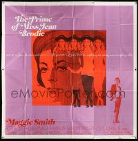 7f084 PRIME OF MISS JEAN BRODIE int'l 6sh '69 Maggie Smith, Pamela Franklin, Stephens, sexy art!