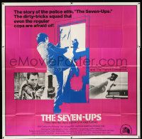 7f092 SEVEN-UPS int'l 6sh '74 Roy Scheider, dirty tricks squad the cops are afraid of, ultra rare!