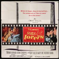 7f097 SONS & LOVERS 6sh '60 from D.H. Lawrence's novel, Dean Stockwell, Wendy Hiller, Mary Ure