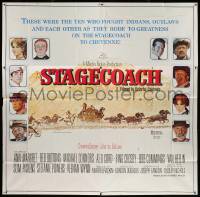7f100 STAGECOACH 6sh '66 Ann-Margret, Red Buttons, Bing Crosby, great Norman Rockwell art!