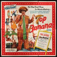 7f110 TOP BANANA 6sh '54 full-length wacky Phil Silvers & super sexy girls in skimpy outfits!
