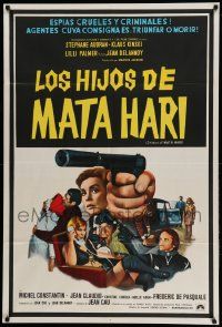 7f677 CHILDREN OF MATA HARI Argentinean '70 ruthless killer spies who live by code succeed or die!