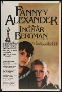 7f725 FANNY & ALEXANDER Argentinean '83 Pernilla Allwin, Bertil Guve, Ingmar Bergman classic!