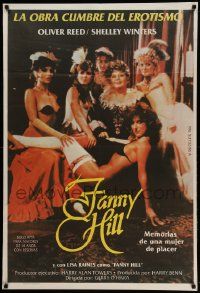 7f726 FANNY HILL Argentinean '83 Memoirs of a Woman of Pleasure, sexy cast portrait!