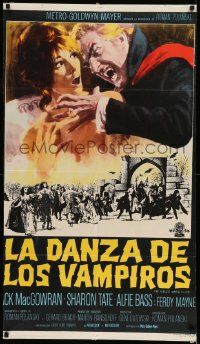 7f728 FEARLESS VAMPIRE KILLERS Argentinean '67 Roman Polanski, cool art, Dance of the Vampires!