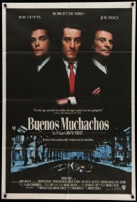 7f752 GOODFELLAS Argentinean '90 Robert De Niro, Joe Pesci, Ray Liotta, Martin Scorsese classic!