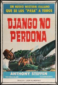 7f937 SOME DOLLARS FOR DJANGO Argentinean '68 Pochi Dollari per Django, spaghetti western art!