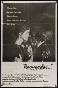 7f944 STARDUST MEMORIES Argentinean '80 directed by Woody Allen, who's with Charlotte Rampling!
